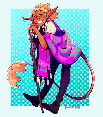 character belongs to @punkforkos on artfight